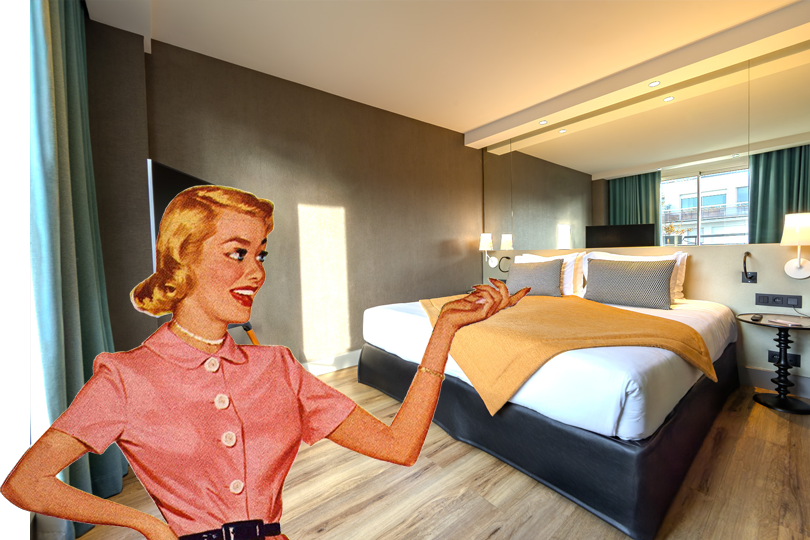 Chambre Horizon Hôtel Hôbou Boulogne-Billancourt