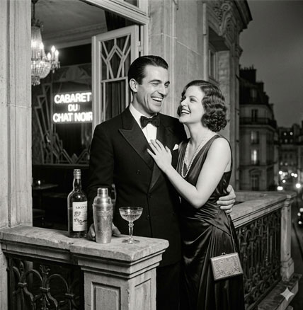 Couple Balcon Hôbou