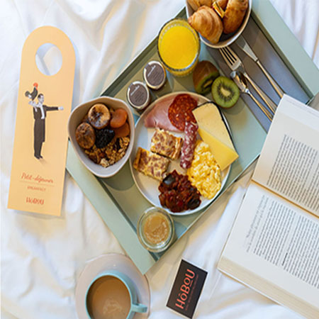Petit-déjeuner de l'hôtel Hôbou à Boulogne-Billancourt