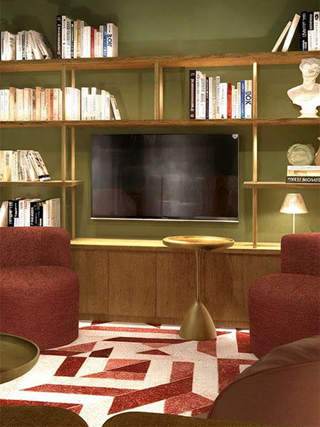 Salon de l'hôtel Hôbou à Boulogne-Billancourt